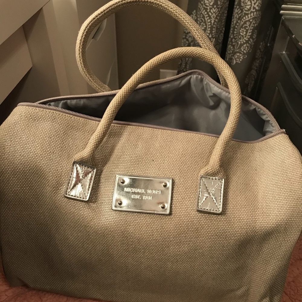 Michael Kors canvas bag